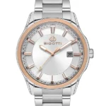 BG.1.10526 Elegant Bigotti Milano Men's Watch Stainless Steel Band