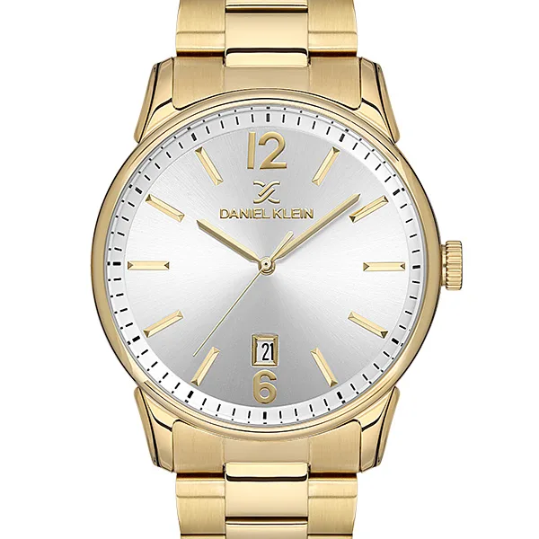 ساعة DK.1.13651 رجالية أنيقة من دانيال كلاين بسوار من الفولاذ المقاوم للصدأ