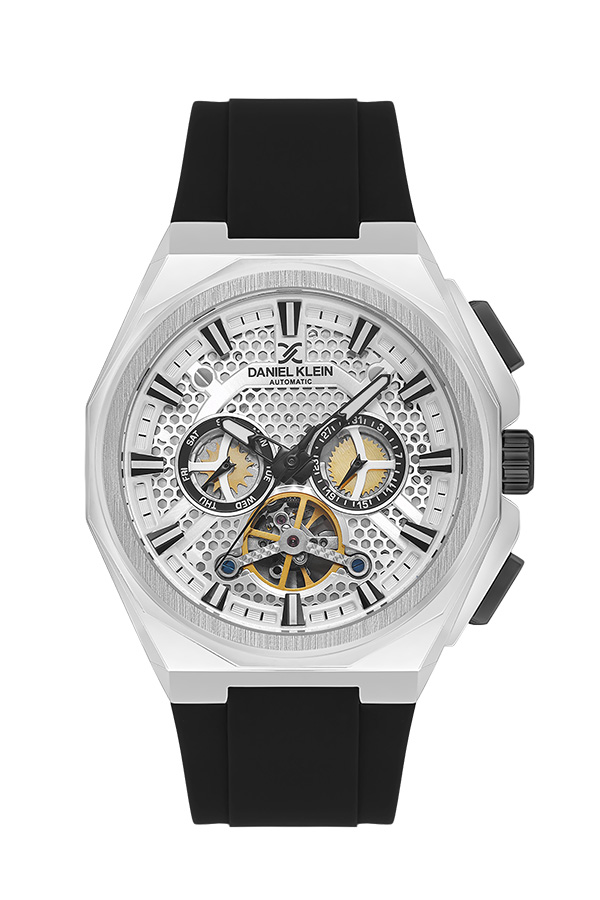 DK.1.13858 Elegant Daniel Klein Men's Watch Silicone Band