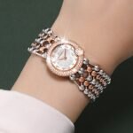 JX150 Elegant Giovanni Exchange Women's Watch Stainless Steel Band