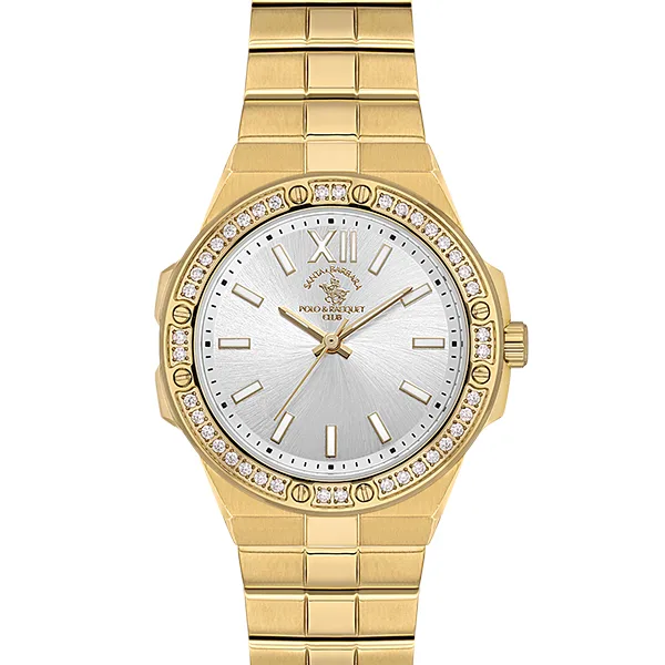 SB.1.10575 Elegant Santa Barbara Polo Women's Watch Stainless Steel Band