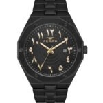 FM43016A Ferro Men's Wristwatch with Steel Strap - Arabic numerals