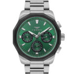 ساعة رجالية FM11520AWT بسوار من الفولاذ المقاوم للصدأ