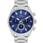 ساعة رجالية FM11758AWT بسوار من الفولاذ المقاوم للصدأ