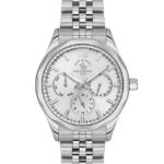 SB.1.10409 Elegant Santa Barbara Polo Men’s Watch Stainless Steel Band