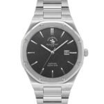 SB.1.10673 Elegant Santa Barbara Polo Men’s Watch Stainless Steel Band