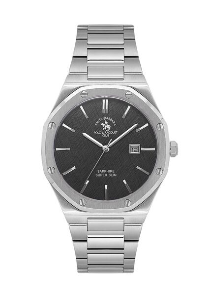 SB.1.10673 Elegant Santa Barbara Polo Men’s Watch Stainless Steel Band