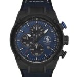 SB.3.10001 Elegant Santa Barbara Polo Men’s Watch Genuine Leather Band