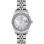 SB.4.10015 Elegant Santa Barbara Polo Women’s Watch Stainless Steel Band