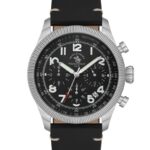 SB.8.10008 Elegant Santa Barbara Polo Men’s Watch Genuine Leather Band