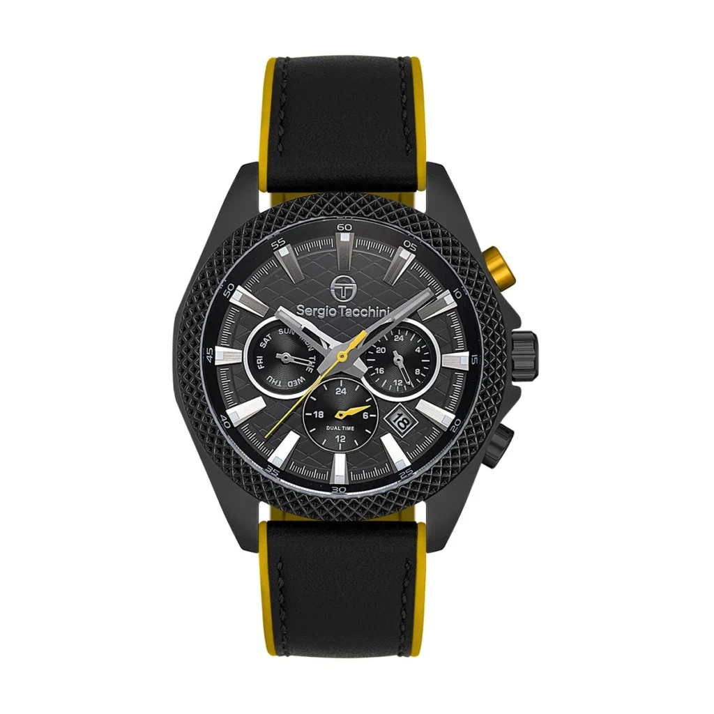 ST.1.10412 is a men's multi-functional silicon watch/ versai