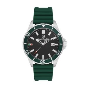 ST.1.10382 is a men's multi-functional silicon watch/ versai