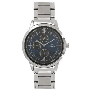 Titan Men's Watch Stainless Steel Strap Watch, 1769S