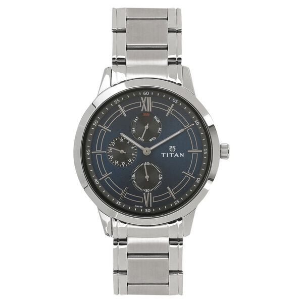 Titan Men's Watch Stainless Steel Strap Watch, 1769S