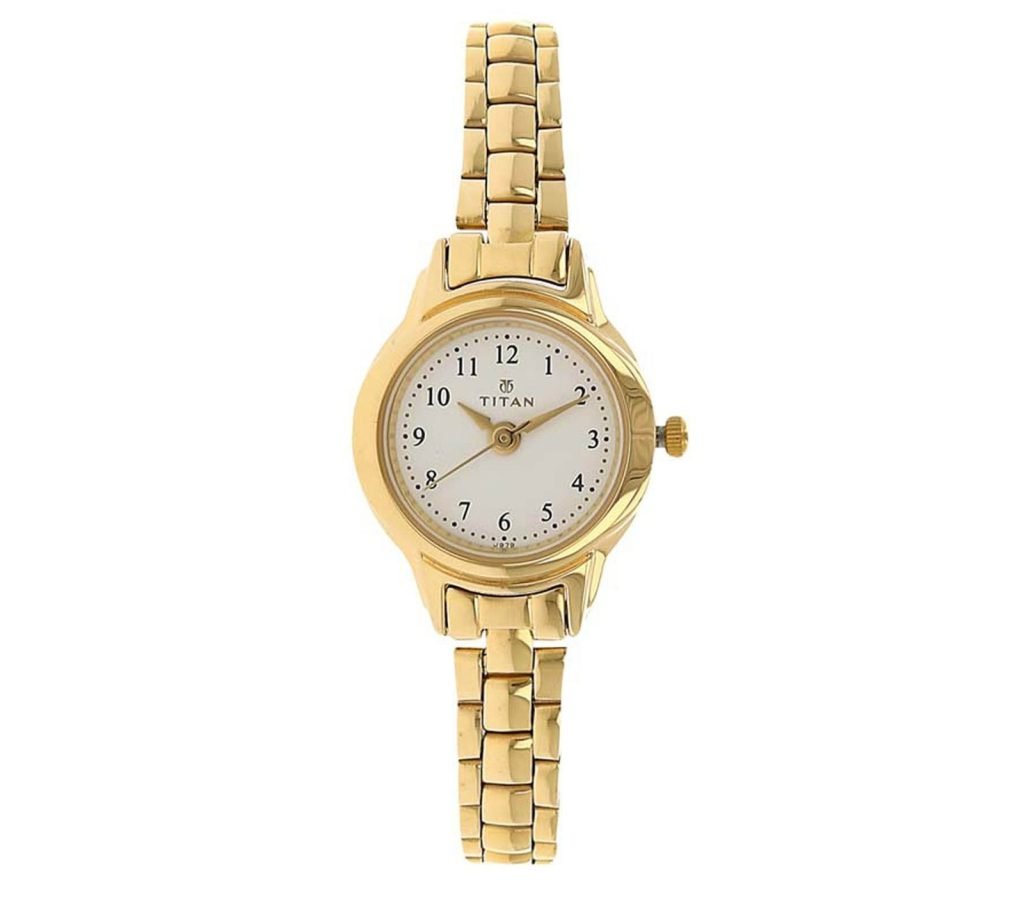 Titan Women's Watch Karishma Collection Analog, Stainless Strap, 2401YM