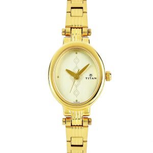 Titan Women's Watch Karishma Collection Analog Stainless Strap, 2535YM