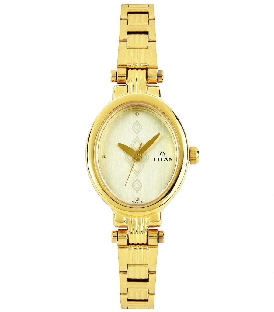 Titan Women's Watch Karishma Collection Analog Stainless Strap, 2535YM