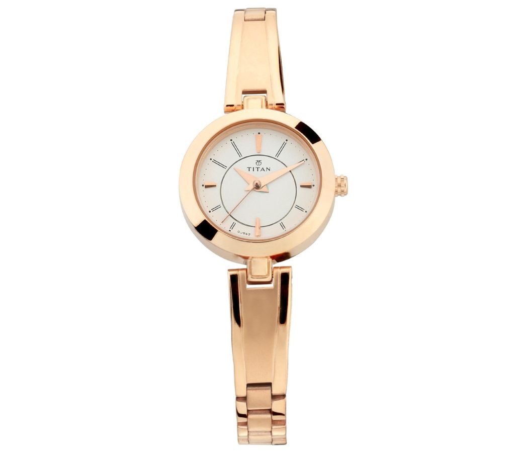Titan Women's Watch Stainless Steel Strap Watch, 2598WM