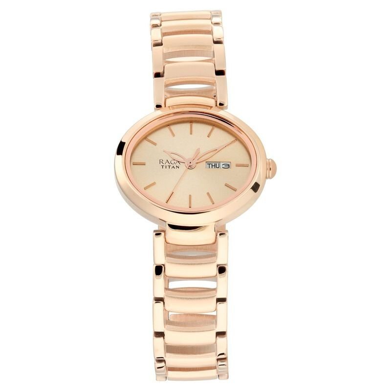 Titan Raga Viva Women's Watch Stainless Steel Strap, 2620WM