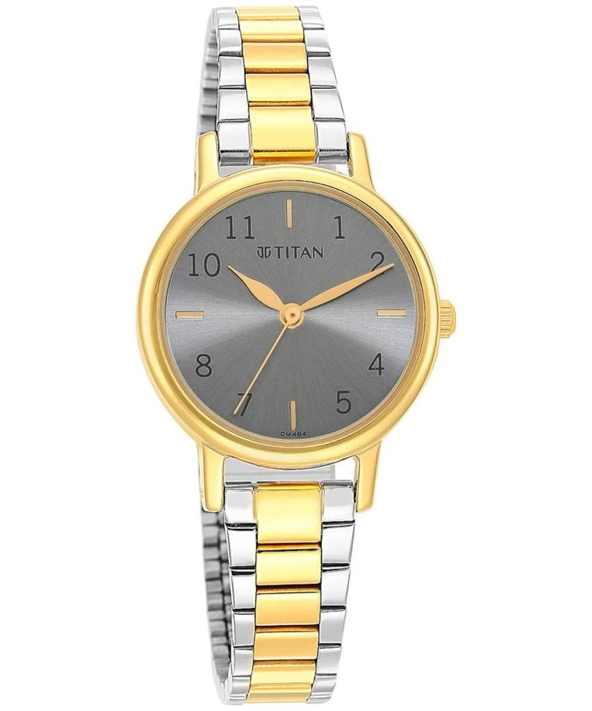 Titan Women's Watch Stainless Steel Strap Watch, 2678BM