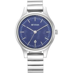 Titan Women's Watch Stainless Steel Strap Watch, 2679SM