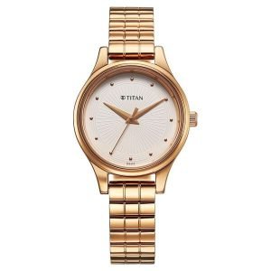 Titan Women's Watch Analog Stainless Steel Band, 2679WM