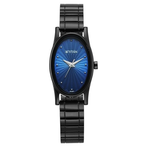Titan Women's Watch Analog Stainless Steel Band, 2759NM
