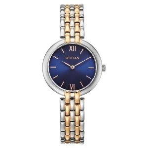 Titan Workday Wonders Metal Watch for Women, 95368KM