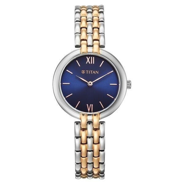 Titan Workday Wonders Metal Watch for Women, 95368KM