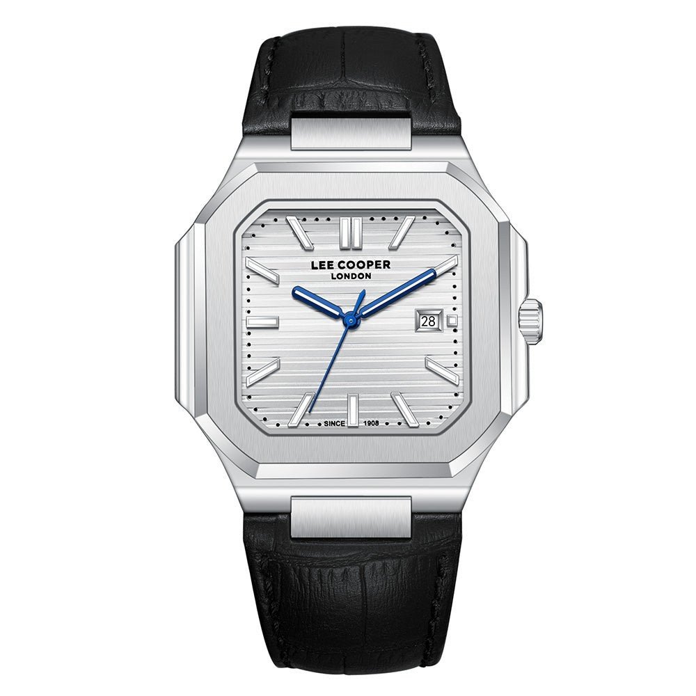 Lee Cooper Men's Date Analog Watch Leather Band, LC08268
