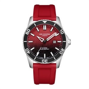 Lee Cooper Men's Watch with Silicone Band, LC08278