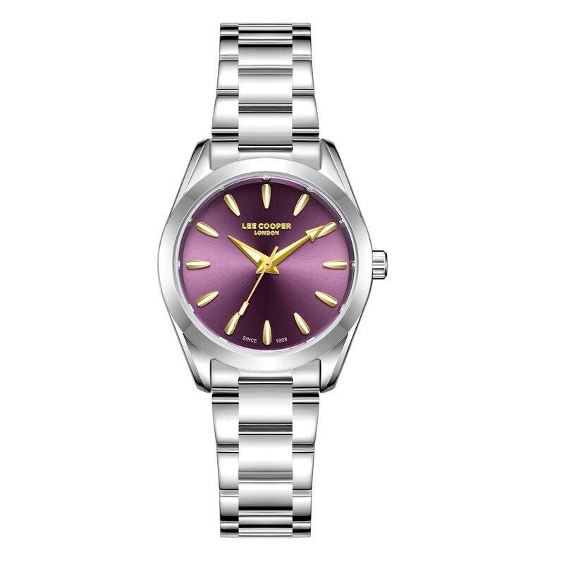 Lee Cooper Women's Watch with Stainless Steel Band, LC08302