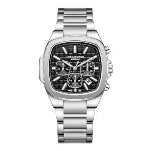 Lee Cooper Men's Multifunction Watch Stainless Steel Band, LC08339