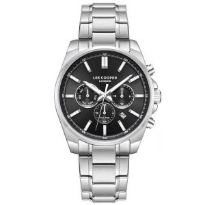 Lee Cooper Men's Multifunction Watch Stainless Steel Band, LC08355