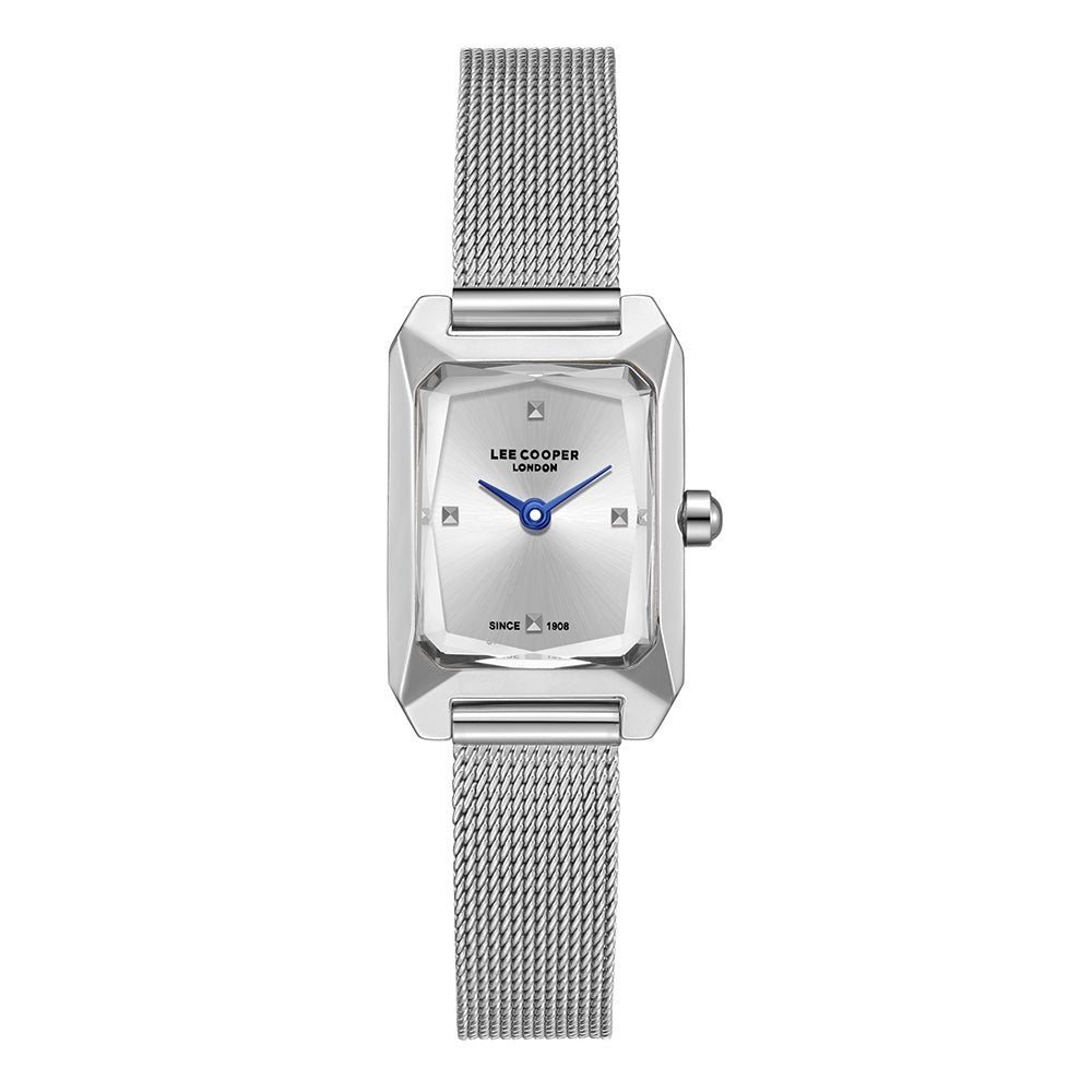 Lee Cooper Women's Analog Watch Mesh Band, LC08359