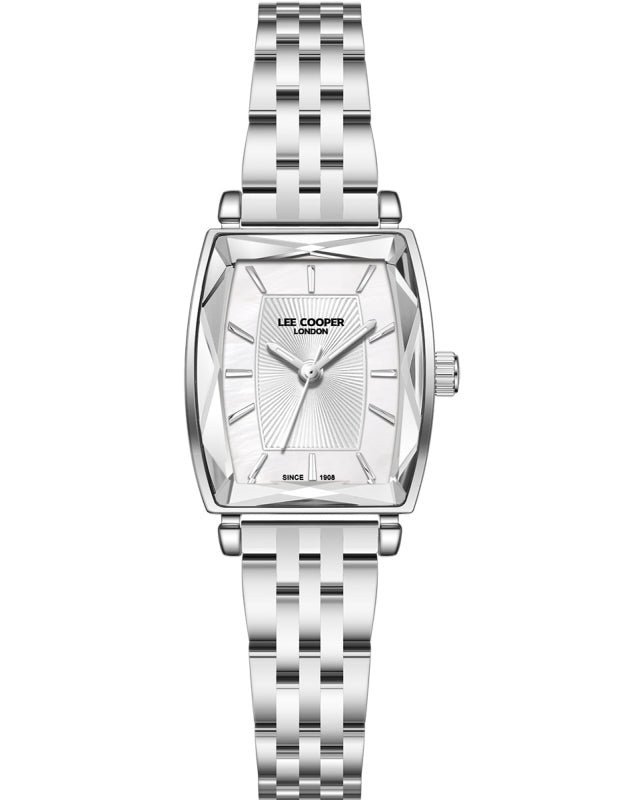 Lee Cooper Women's Analog Watch Stainless Steel Band, LC08370