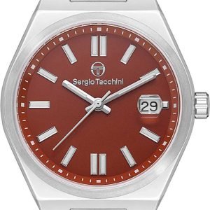 ST.1.10433 is a men's with a silver stainless/ versai