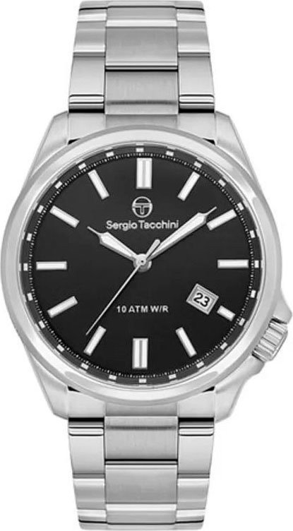 ST.1.10450 is a men's with a silver stainless/ versai