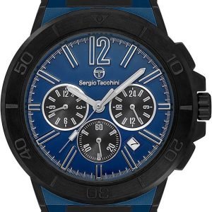 ST.1.10458 is a men's multi-functional silicon watch/ versai