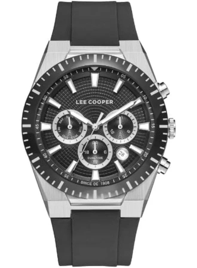 Lee Cooper Men's Multifunction Watch with Silicone Band, LC08088