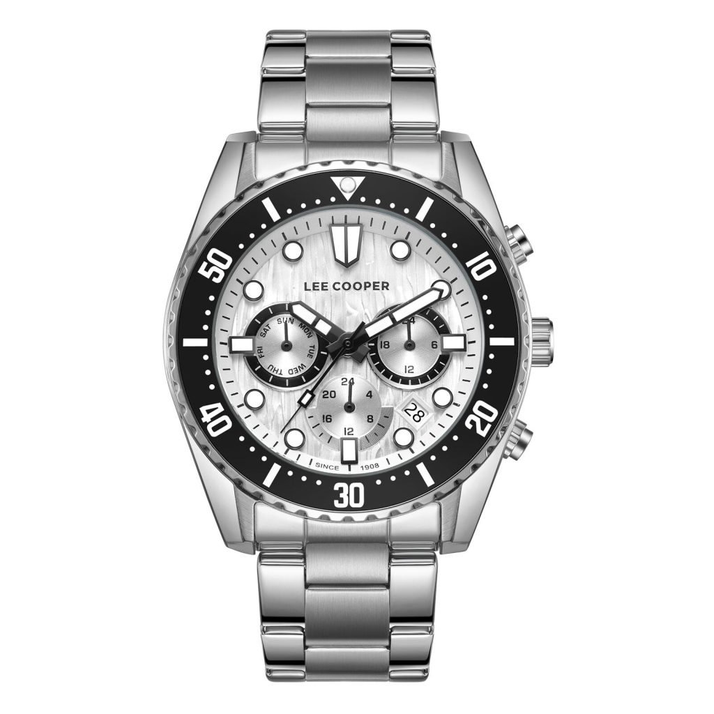 Lee Cooper Men's Watch Analog Stainless Steel Band, LC08101