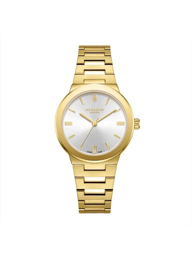"Lee Cooper Women's Analog Watch with Stainless Steel Band, LC08133 "