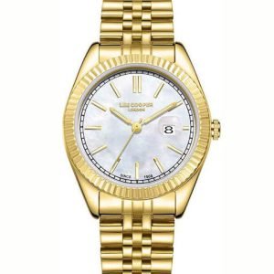 "Lee Cooper Women's Analog Watch Metal Band,LC08210 "