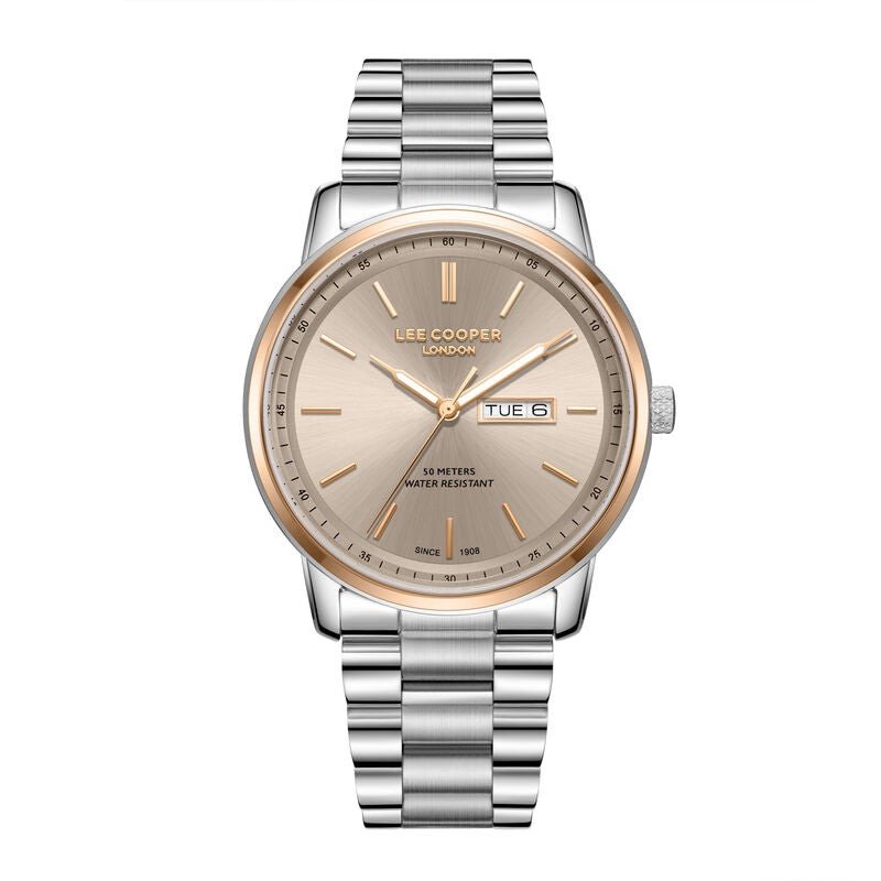 Lee Cooper Men's Watch with Stainless Steel Band, LC08236