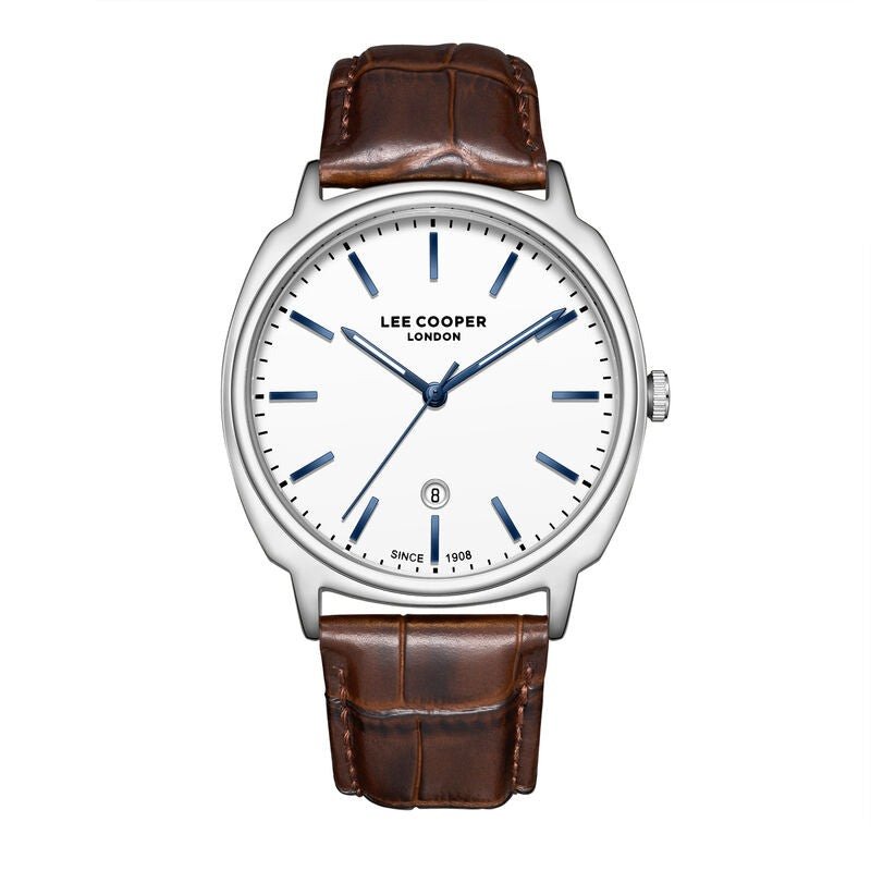 "Lee Cooper Men's Watch Dial with Leather Strap, LC08248. "