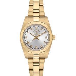 SB.4.10012 Elegant Santa Barbara Polo Women's Watch Stainless Steel Band