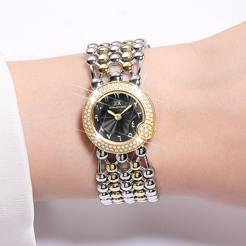 JX150 Elegant Giovanni Exchange Women's Watch Stainless Steel Band