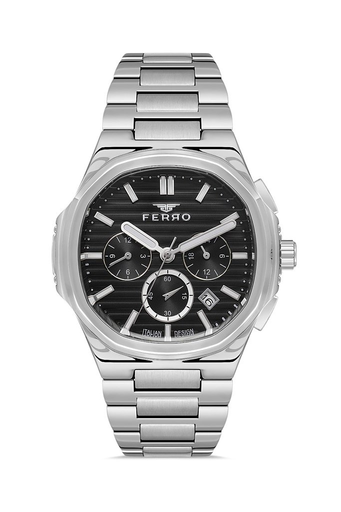 FM11499A Ferro Designed in Italy Infinito Analog Round Dial Men's Watch
