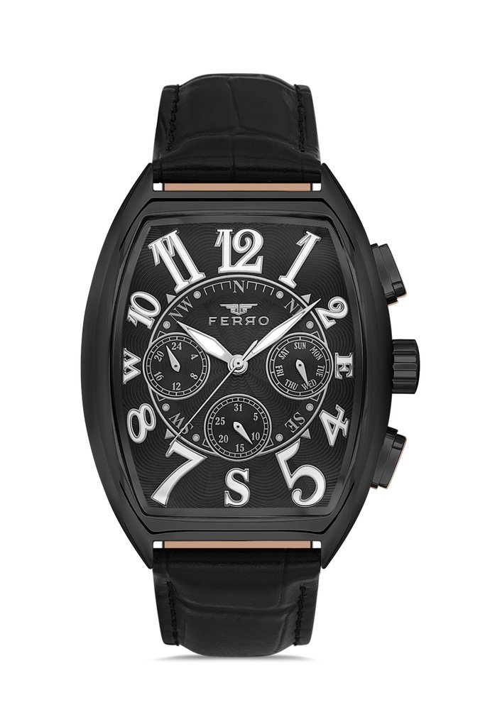 FM11447B Men's Watch Leather Band