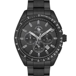 SB.1.10526 Elegant Santa Barbara Polo Men’s Watch Stainless Steel Band